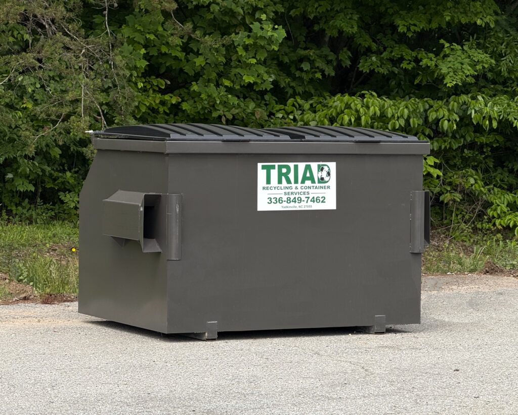 4 yard front load dumpster