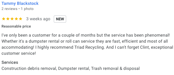 Best Dumpster and Container Rental Review