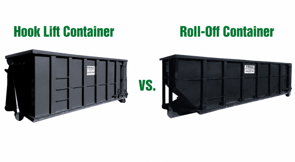 Hook Lift Containers vs Roll-Off Containers